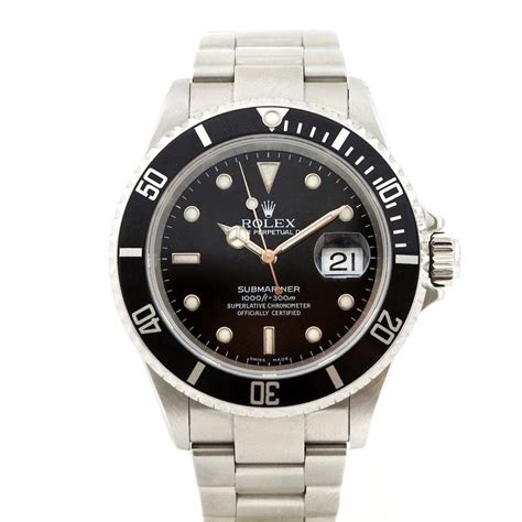 Rolex submariner no holes case